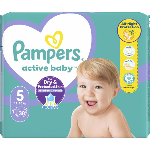 Подгузники Pampers Active Baby 5 (11-16 кг) 42 шт — 18587