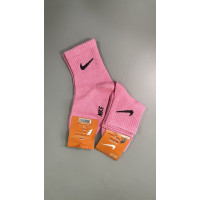 Спортивные высокие носки 36-41 розовые
