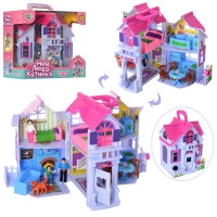 Детский кукольный домик Limo Toy с фигурками (F611) 