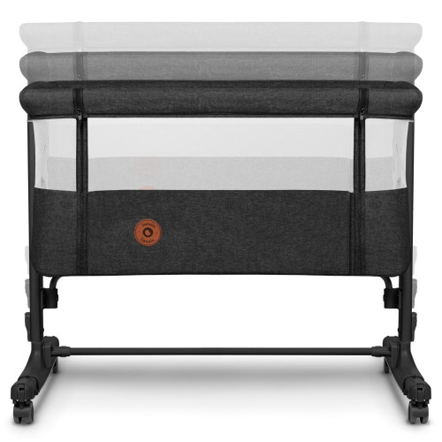 Дитяче ліжечко 3в1 Lionelo Aurora Grey Graphite — 4626