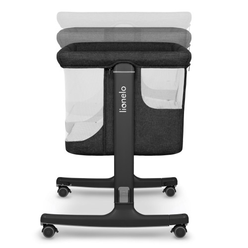 Дитяче ліжечко 3в1 Lionelo Aurora Grey Graphite — 4626