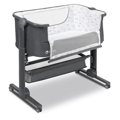 Дитяче ліжечко 3в1 Lionelo Timon Graphite — 4839