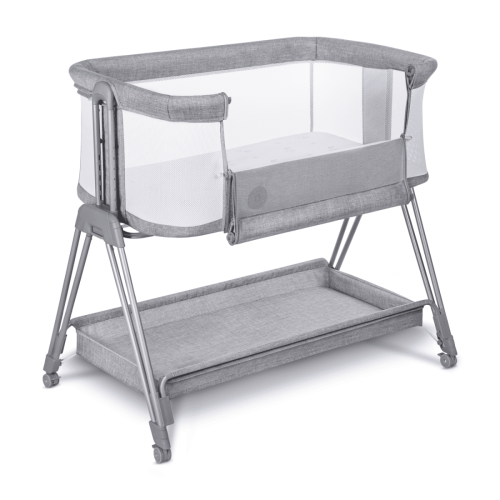 Детская кроватка 3в1 Lionelo Luna Grey Concrete — 4625 Детская кроватка 3в1 Lionelo Luna Grey Concrete — 4625