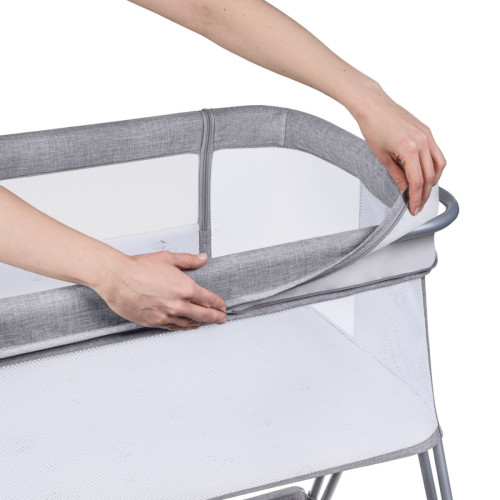 Дитяче ліжечко 3в1 Lionelo Timon Graphite — 4839