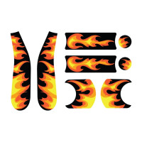 Набор наклеек на детский велосипед Stickers Doona Liki Flames