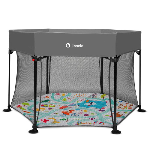 Манеж Lionelo Roel Grey Multicolor — 4647