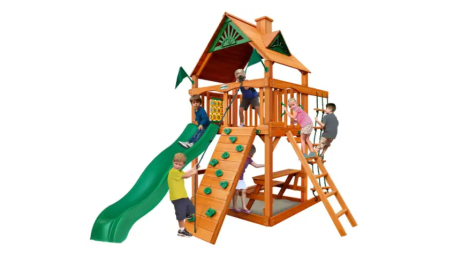 Вибір дитячої гірки з додатковими функціями: гойдалки, лазалки, будиночки