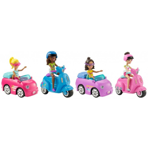 Кукла Barbie On the GO с транспортом (FHV76) — 10139