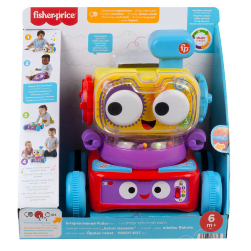 Інтерактивний Робот 4-в-1 Fisher-Price (HHJ42) — 10178