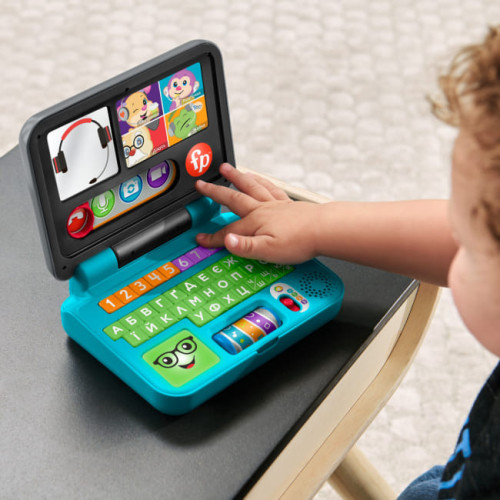 Ноутбук Веселе спілкування (укр.) Fisher-Price (HHH09) — 10182
