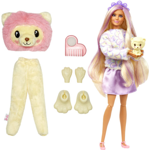 Лялька Barbie Cutie Reveal серії М'які та пухнасті – левеня (HKR06) — 10176