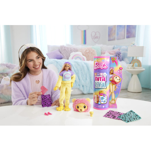Лялька Barbie Cutie Reveal серії М'які та пухнасті – левеня (HKR06) — 10176