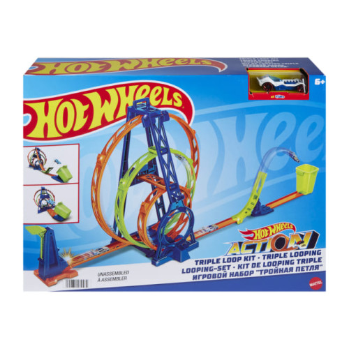 Трек Потрійна петля Hot Wheels (HMX37) — 10163