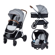 Коляска для дитини універсальна FreeON 3 в 1 Fantasy Grey-Black