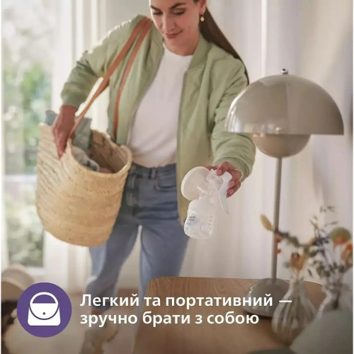 Молокоотсос ручной Philips Avent Natural Motion (SCF430/13) — 4128