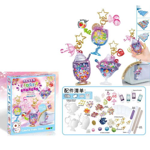 Дитячий набір для творчості блиск/гліттер 9020E-6 