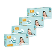 Підгузки Dada Extra Soft 3 (4-9кг), 216 шт (4 уп. х 54 шт.)