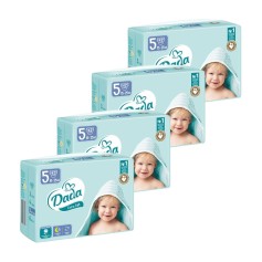Підгузки Dada Extra Soft 5 (15-25кг), 156 шт. (4 уп. х 39 шт.)