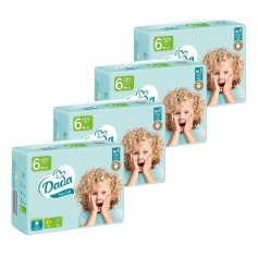 Підгузки Dada Extra Soft 6 (16+ кг), 148 шт (4 уп. х 37 шт.)