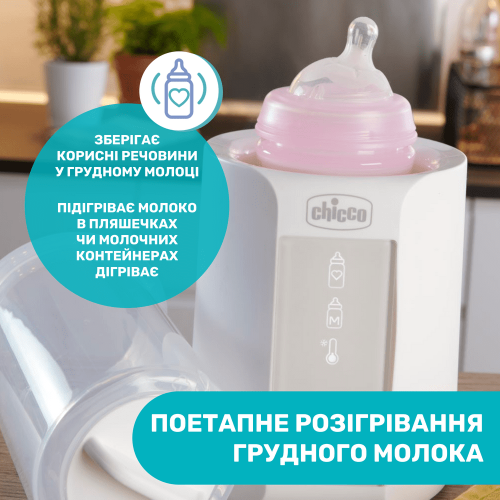 Підігрівач-стерилізатор для пляшечок Chicco (07390.10) — 10035