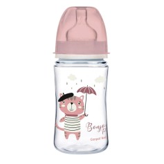Бутылочка для кормления Canpol babies Bonjour Paris с широким отверстием 240 мл (35/232_pin)