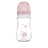 Пляшечка для годування Canpol babies Easystart з широким отвором, антиколікова 240 мл (35/217_pin)