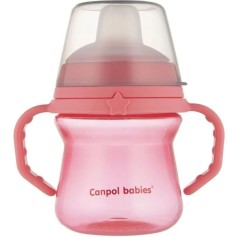 Кружка тренировочная Canpol babies First Cup Bonjour Paris, 150 мл (56/614_pin)