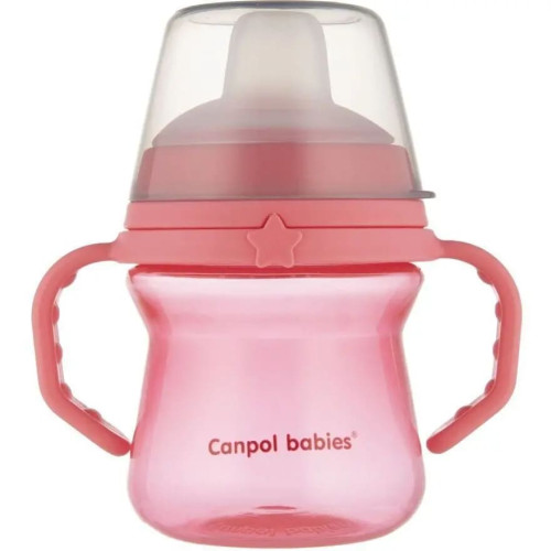 Кружка тренувальна Canpol babies First Cup Bonjour Paris, 150 мл (56/614_pin)