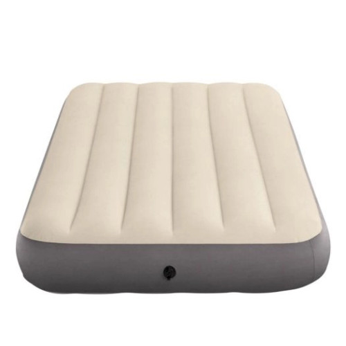 Матрас велюровый Intex 99-191-25см, до 136кг, серый (64101) — 11598