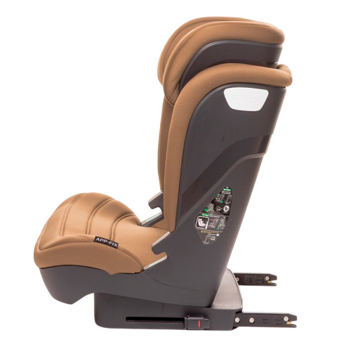Дитяче автокрісло 4BABY App-Fix Isofix 100-150см мокка (4BAF-M) — 22697