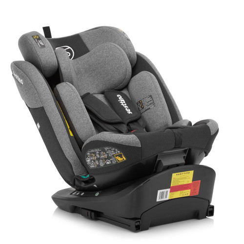 Детское автокресло Sesttino Oktagon Pro Isofix 40-150см серый (SOPG) — 22698 Детское автокресло Sesttino Oktagon Pro Isofix 40-150см серый (SOPG) — 22698