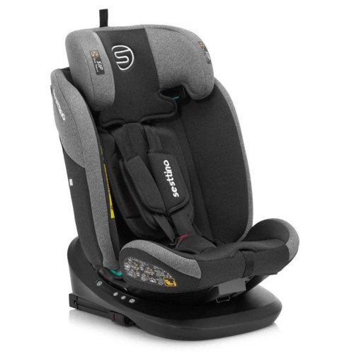Детское автокресло Sesttino Oktagon Pro Isofix 40-150см серый (SOPG) — 22698 Детское автокресло Sesttino Oktagon Pro Isofix 40-150см серый (SOPG) — 22698
