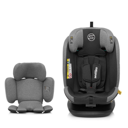 Детское автокресло Sesttino Oktagon Pro Isofix 40-150см серый (SOPG) — 22698 Детское автокресло Sesttino Oktagon Pro Isofix 40-150см серый (SOPG) — 22698