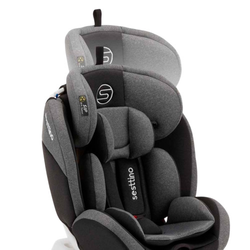 Детское автокресло Sesttino Oktagon Isofix 40-150см melange grey (SOMG) — 22700 Детское автокресло Sesttino Oktagon Isofix 40-150см melange grey (SOMG) — 22700