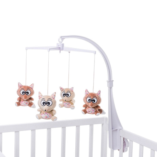 Дитяча карусель для ліжечка 4baby "Лисичка" (FOX F08) — 22751