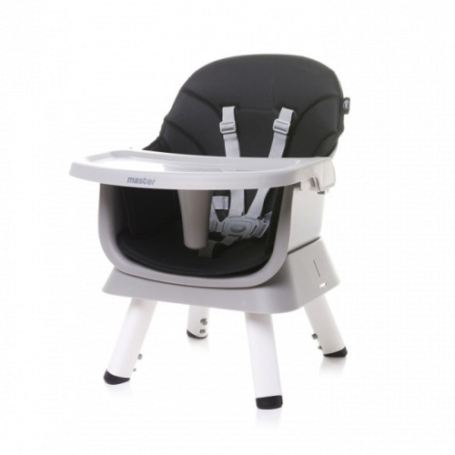 Стілець-трансформер для годування 4baby Master 6в1 black (4BMBL) — 22817 Стілець-трансформер для годування 4baby Master 6в1 black (4BMBL) — 22817