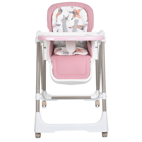 Стульчик для кормления Bambi M 5897 Pink — 10379