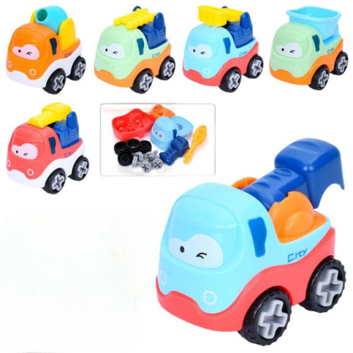 Дитячий конструктор A-Toys Будтехніка на шурупах, 6 видів (201-203)