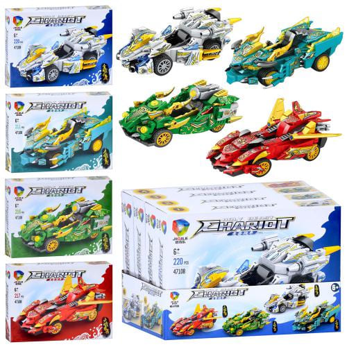 Дитячий конструктор A-Toys Машина, 4 види, від 211 деталей (47108)