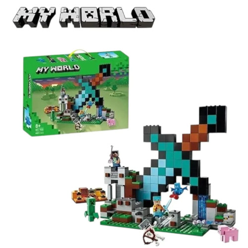 Дитячий конструктор My World Minecraft, 451 деталь (1032)