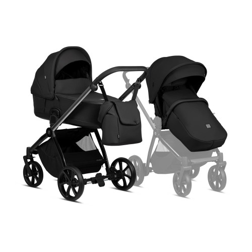 Универсальная коляска TUTIS Mio Plus THERMO Black Edition Obsidian