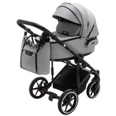 Коляска 2в1 Adamex Porto Light Tip TK-83 Сірий