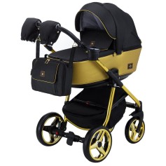 Коляска 2в1 Adamex Barcelona Polar Gold BR619