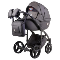 Коляска 2в1 Adamex Luciano ECO Q102CZ Графіт