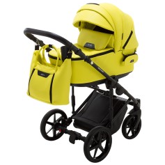 Коляска 2в1 Adamex Porto Light ECO SA-22 Жовтий