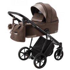 Коляска 2в1 Adamex Gallo Thermo GA-10 Chocolate gold