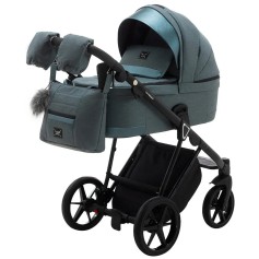 Коляска 2в1 Adamex Gallo Thermo GA-5 Aquamarine