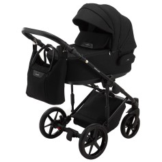 Коляска 2в1 Adamex Porto Light Lux TK-53 Чорний