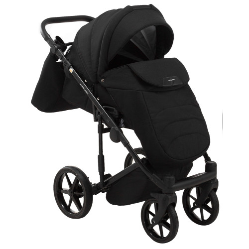Коляска 2в1 Adamex Porto Light Lux TK-53 Черный — 3717 Коляска 2в1 Adamex Porto Light Lux TK-53 Черный — 3717