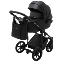 Коляска 2в1 Adamex Porto Light ECO SA-2 Черный